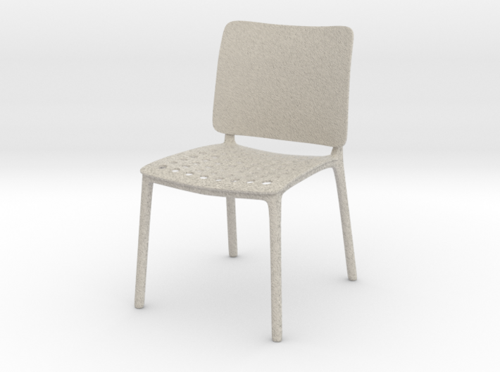 Modern Miniature 1:12 Chair 3d printed