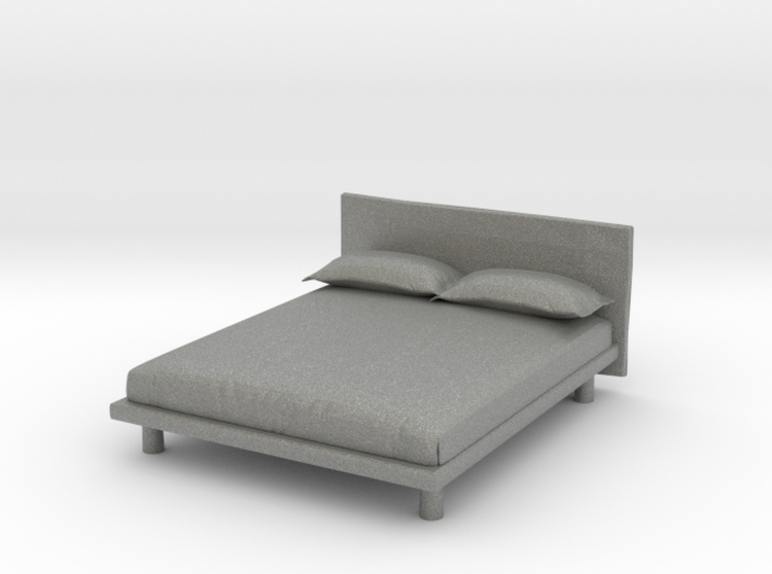 Modern Miniature 1:48 Bed 3d printed