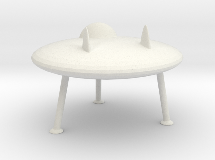 N Scale Flying Saucer 3d printed This is a render not a picture