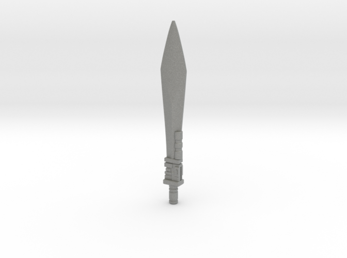 6mm Energo Sword for Upsized KO PotP Grimlock 3d printed