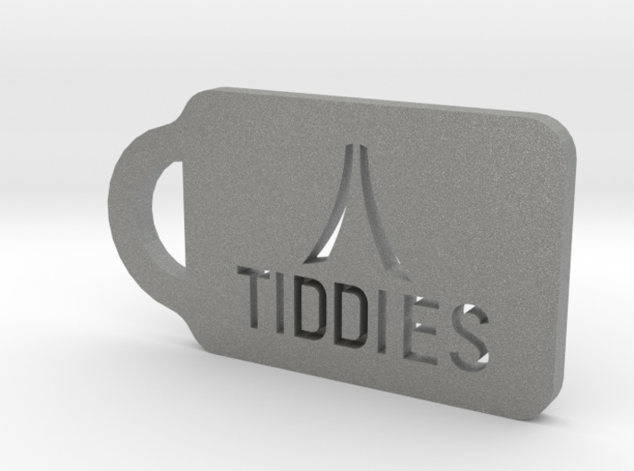 Aristides Keychain Thicc Ring 3d printed