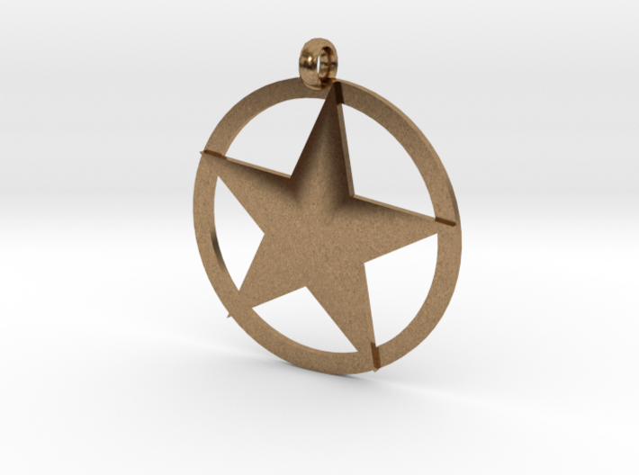 Star charm 3d printed