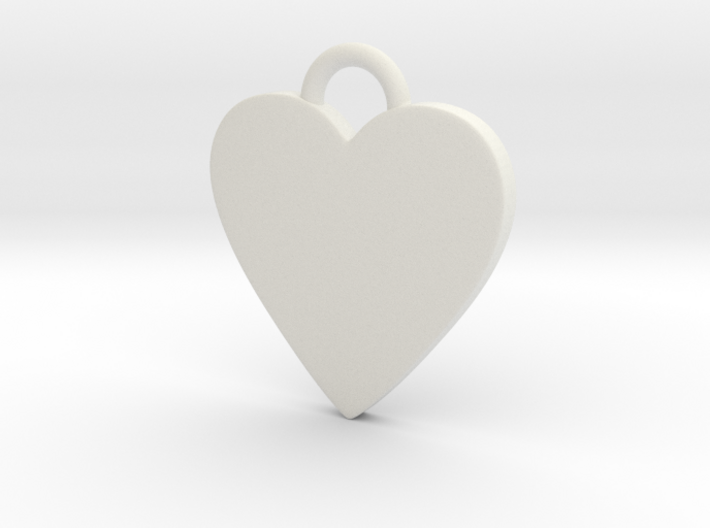 Cosplay Charm - BOP Heart (variant 2) 3d printed