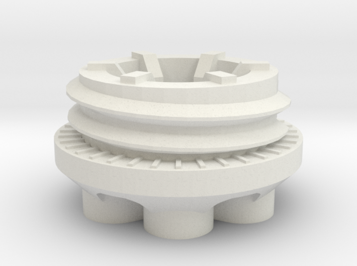 Bruder tractor wheel reduction 3d printed