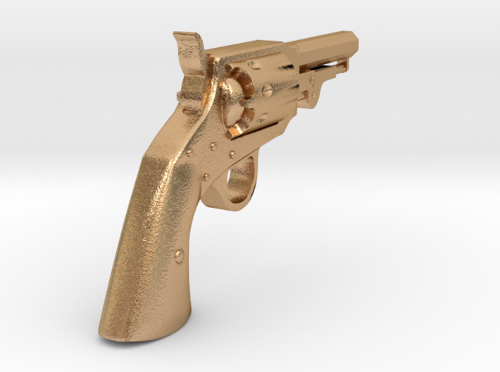 Ned Kelly Gang Colt 1851 Pocket Revolver 1:18 scal 3d printed