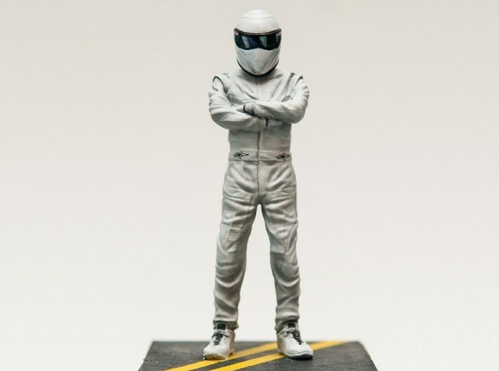 1/20 scale Stig F1 racing driver figure 3d printed