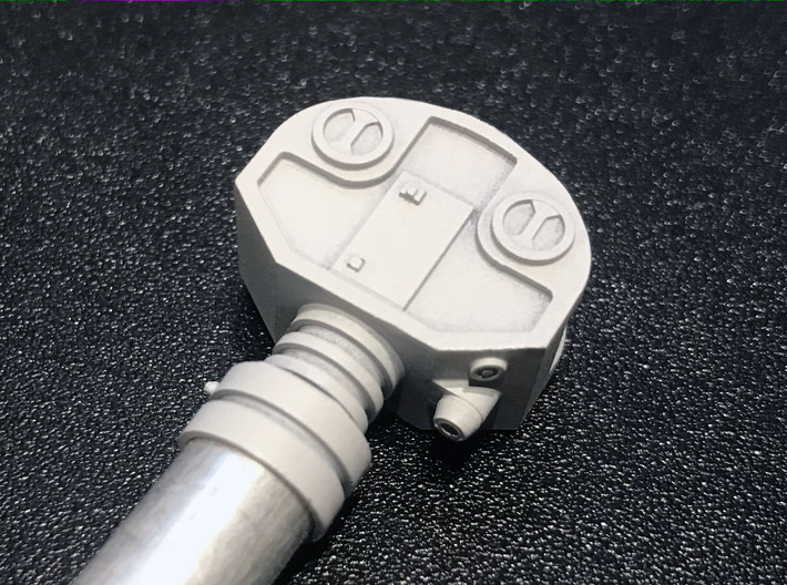 Moebius EVA Pod Arms, Version 2C 3d printed Test print, not via Shapeways. Metal tube not included!
