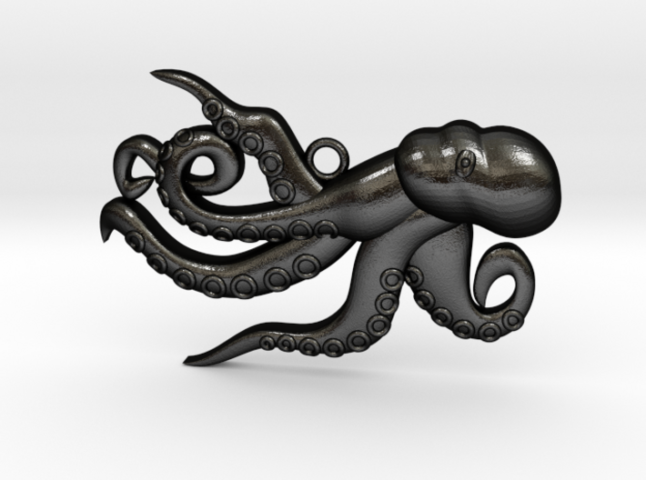 Playful Octopus 3d printed