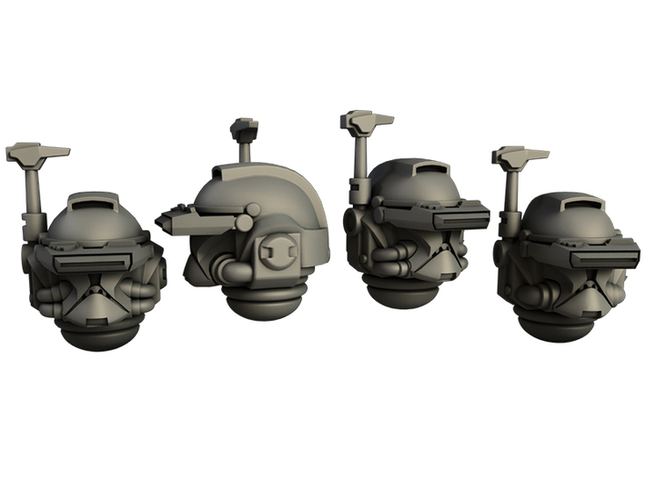 Primaris clone helmet Model 8 3d printed 