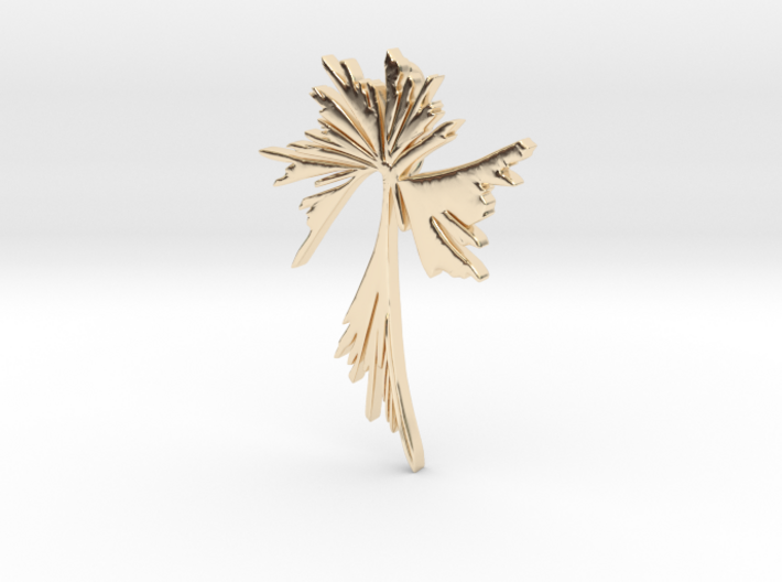 Phylogenetic Tree Pendant - Biology Jewelry 3d printed