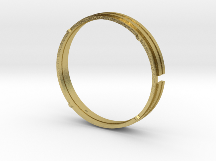 *Proto: 41mm watch - movement adapter: metal 3d printed Default material is brass, but many others are available.