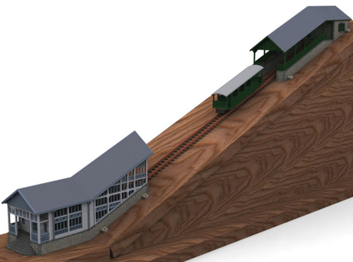 NfunMD23 - Mont Dore funicular 3d printed 