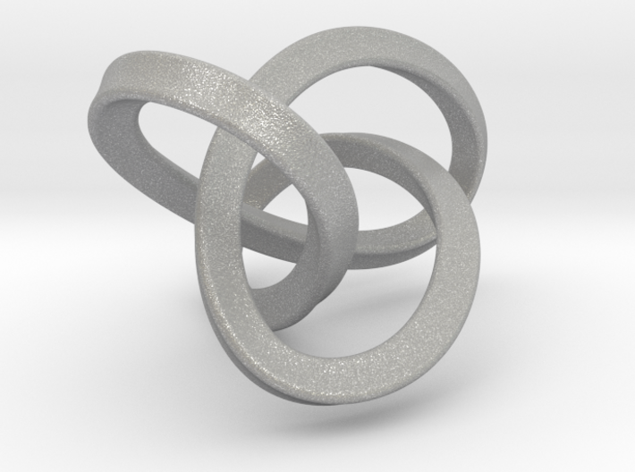 3-Sided Figure 8 Knot Pendant 3d printed