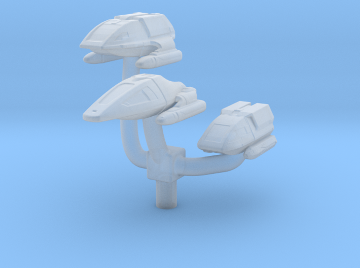 Shuttle Squad (Intrepid Class) 1/350 Attack Wing 3d printed 