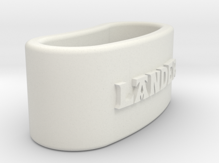 LANDER napkin ring with lauburu 3d printed
