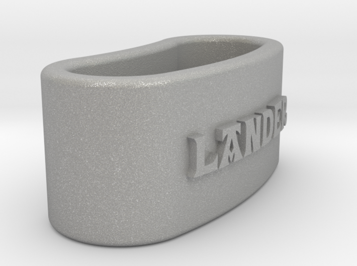 LANDER napkin ring with lauburu 3d printed