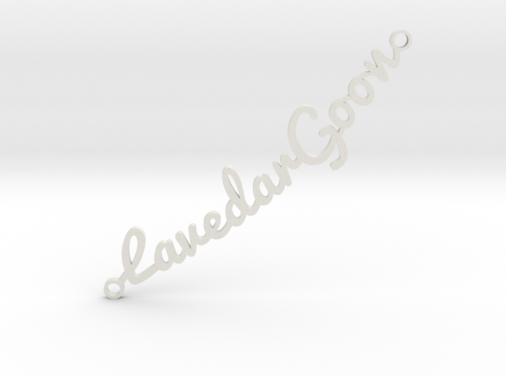 Lavendar Goon 3d printed