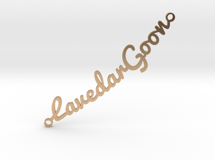 Lavendar Goon 3d printed