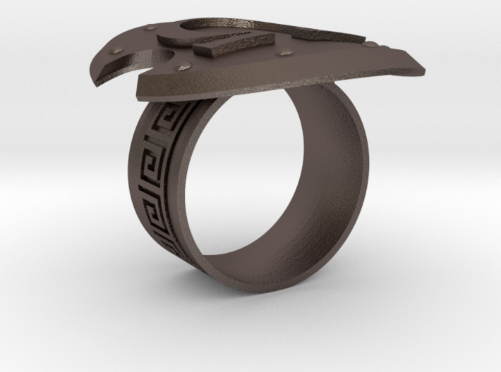Omega Ring 3d printed