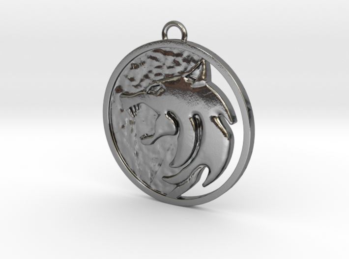 The Witcher Pendant (Netflix) 3d printed 