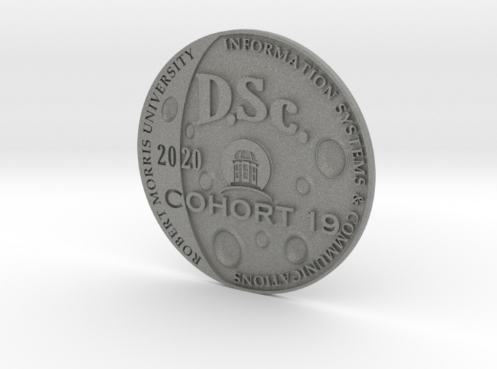 Cohort 19 Medallion RMU DSc 3d printed