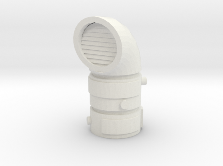 Pipeline Exhaust Vent 1/12 3d printed
