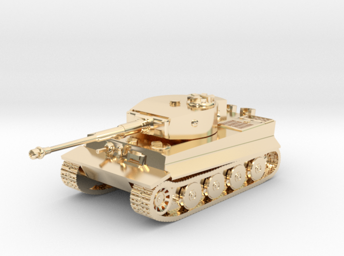 Tank - Tiger - size Large 3d printed