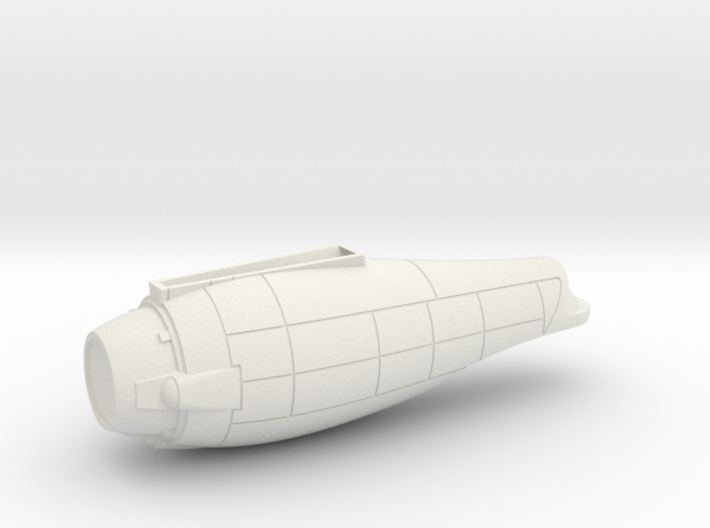 1/1000 Andor Class Secondary Hull 3d printed