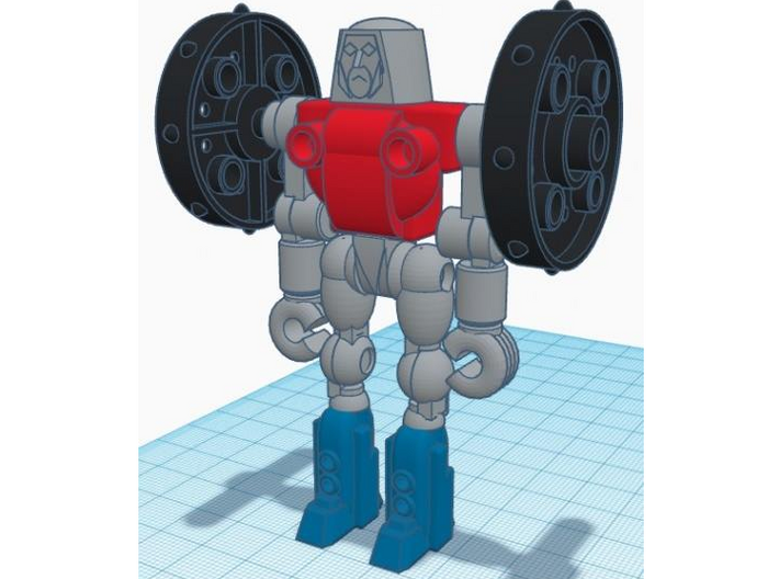 Deathwheeler Cy-Kill Micronauts Figure 3d printed