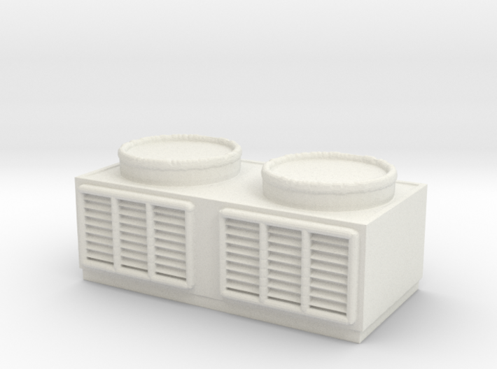 Rooftop Air Conditioning Unit 1/76 3d printed