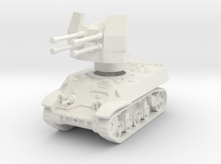 M3A3 with Flakvierling 38 1/76 3d printed