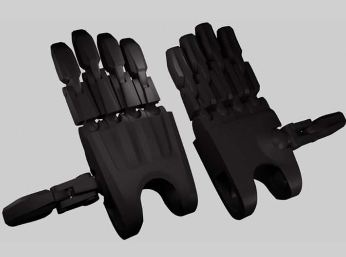 B:JtO articulated hands [Alternative version] 3d printed