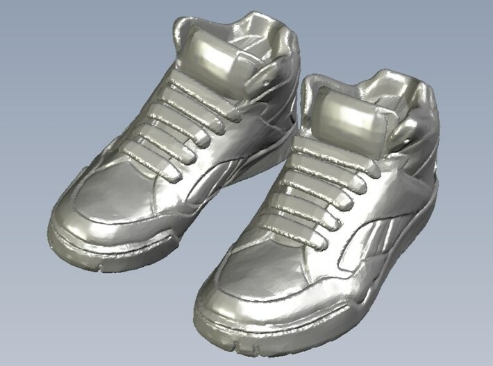 1/24 scale sneaker shoes A x 6 pairs 3d printed