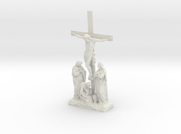 Crucifixion of Jesus 3d printed