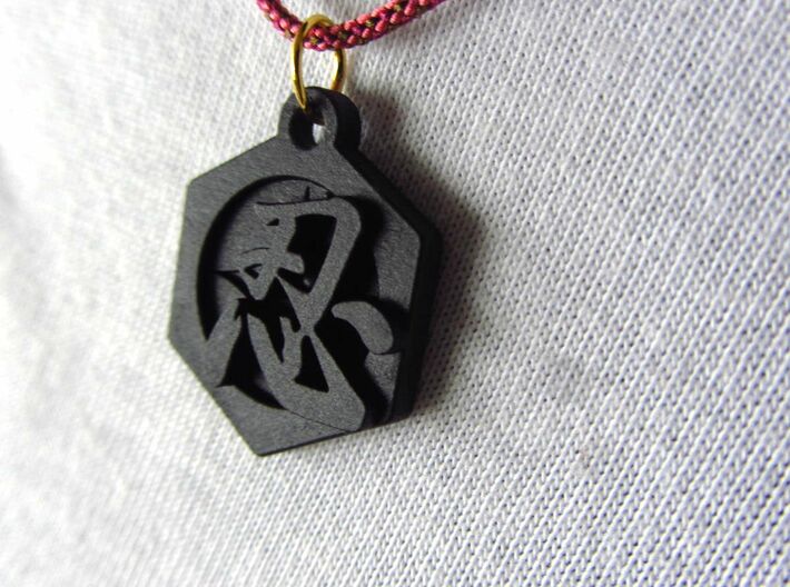 Samurai, Ninja charm, pendant, keychain type2 3d printed 