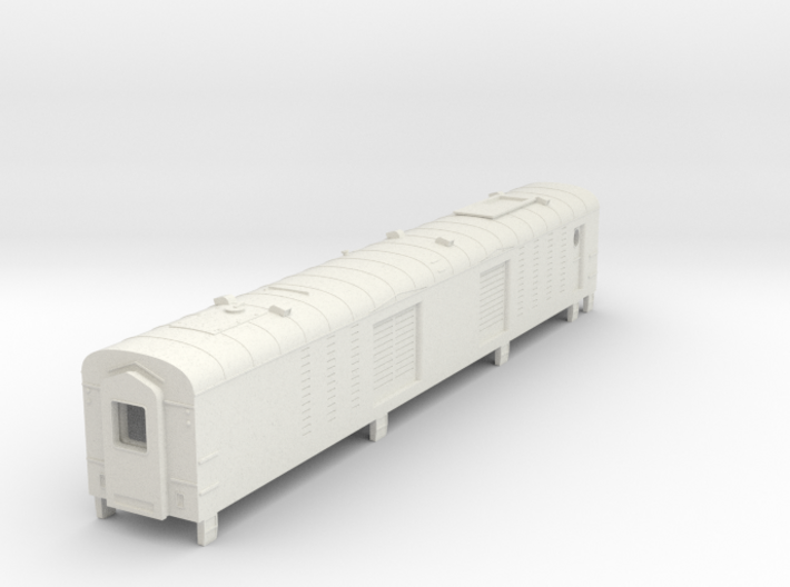 Rocky Mountaineer Generator Car in N scale 3d printed