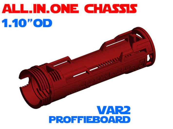 ALL.IN.ONE - 1.10&quot;OD - Proffie chassis Var2 3d printed