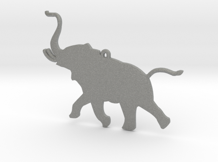 Trumpeting Elephant 3d printed