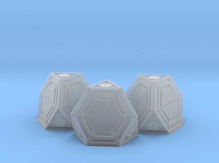 VALLEY FORGE 1/48 CARGO PODS SET 3d printed