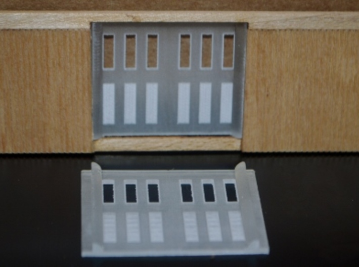 HO-Scale PC&amp;F Replacement Doors 3d printed Production Sample &amp; PC&amp;F Car Side (Not Included)