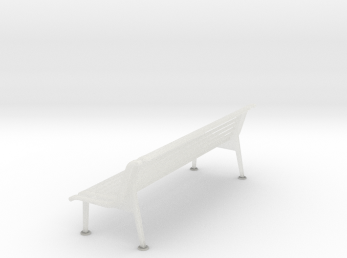 RhB Bench With Backrest 3d printed
