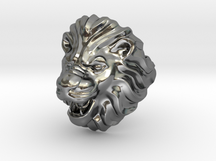 Ring Lion Leo Lev 3d printed