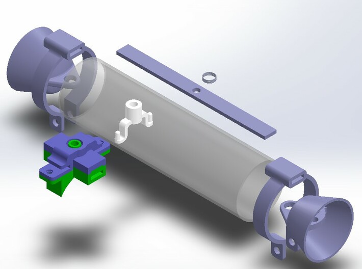 Cartridge holder 3d printed 