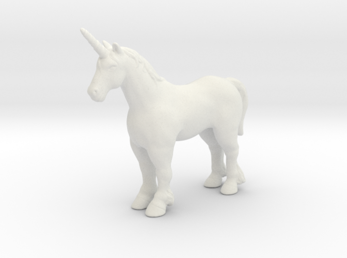Unicorn 1/60 DnD miniature fantasy games and rpg 3d printed