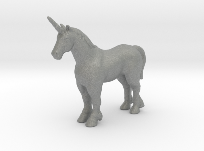 Unicorn 1/60 DnD miniature fantasy games and rpg 3d printed