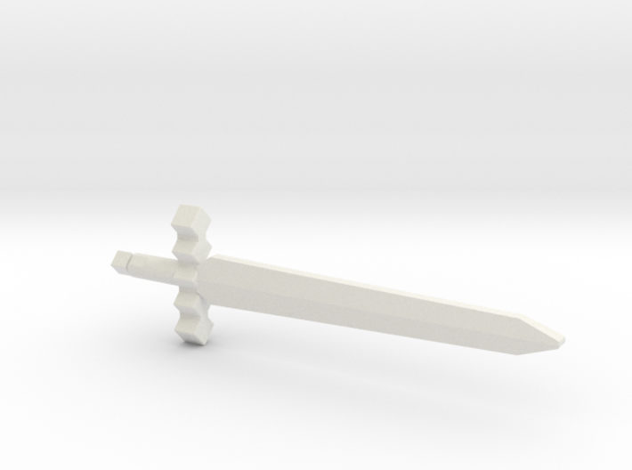 Cybercube Sword (3mm, 4mm, 5mm) 3d printed