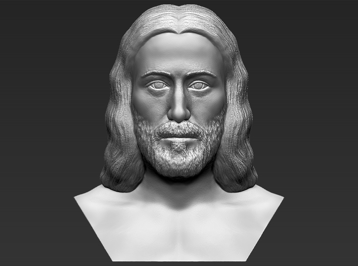 Jesus reconstruction based on Shroud of Turin 3d printed