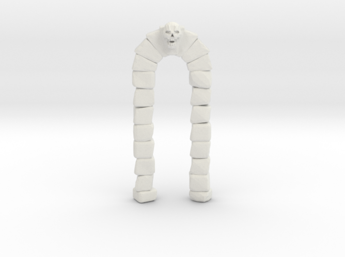 Skull Archway 3d printed