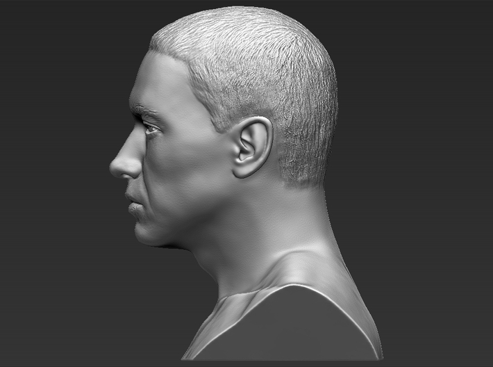 Eminem bust 3d printed 