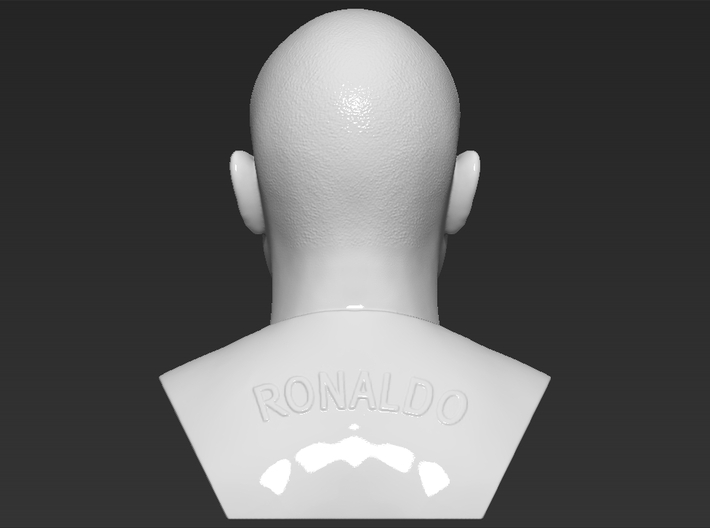 Ronaldo Nazario bust 3d printed 